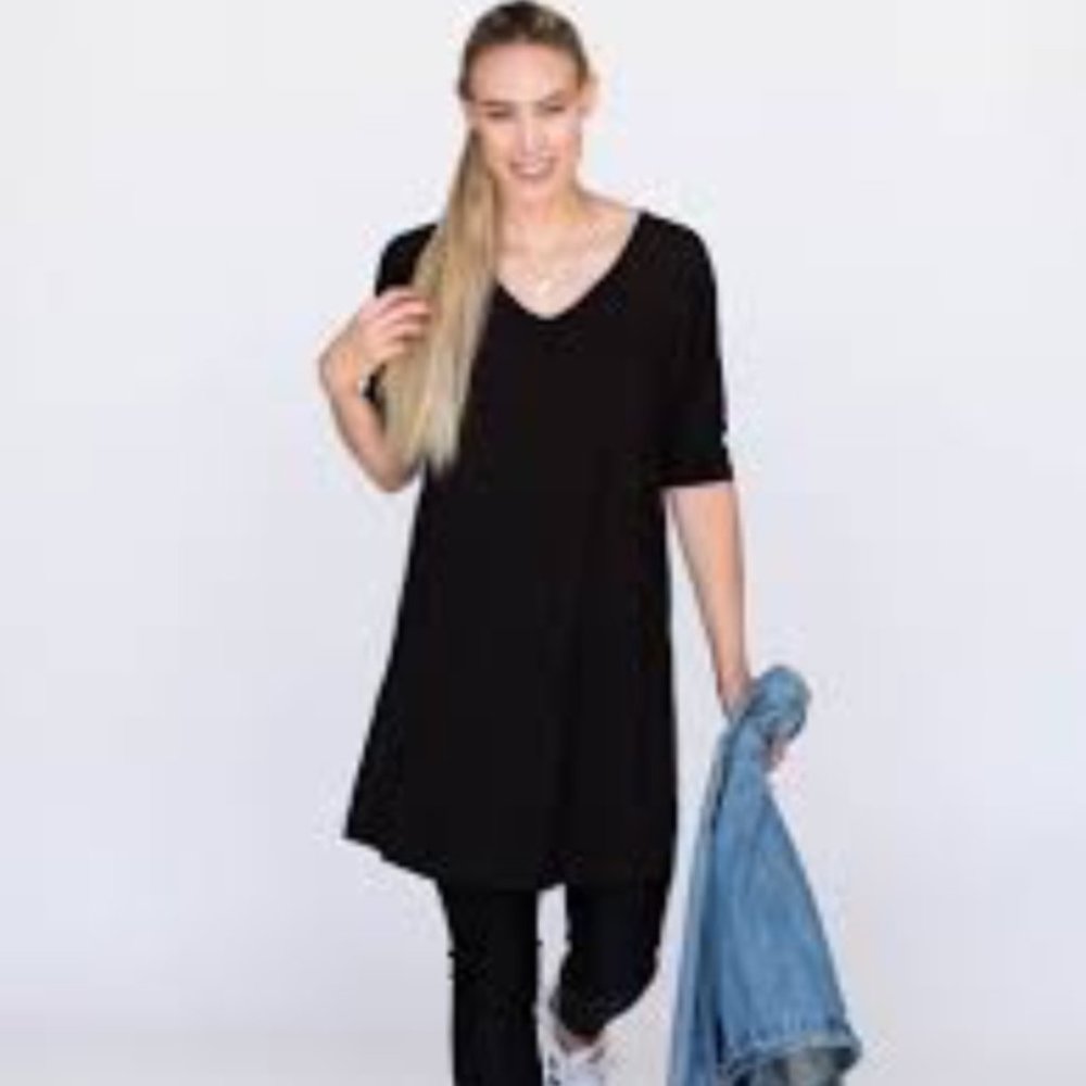 Agnes & Dora Love Tunic in Black